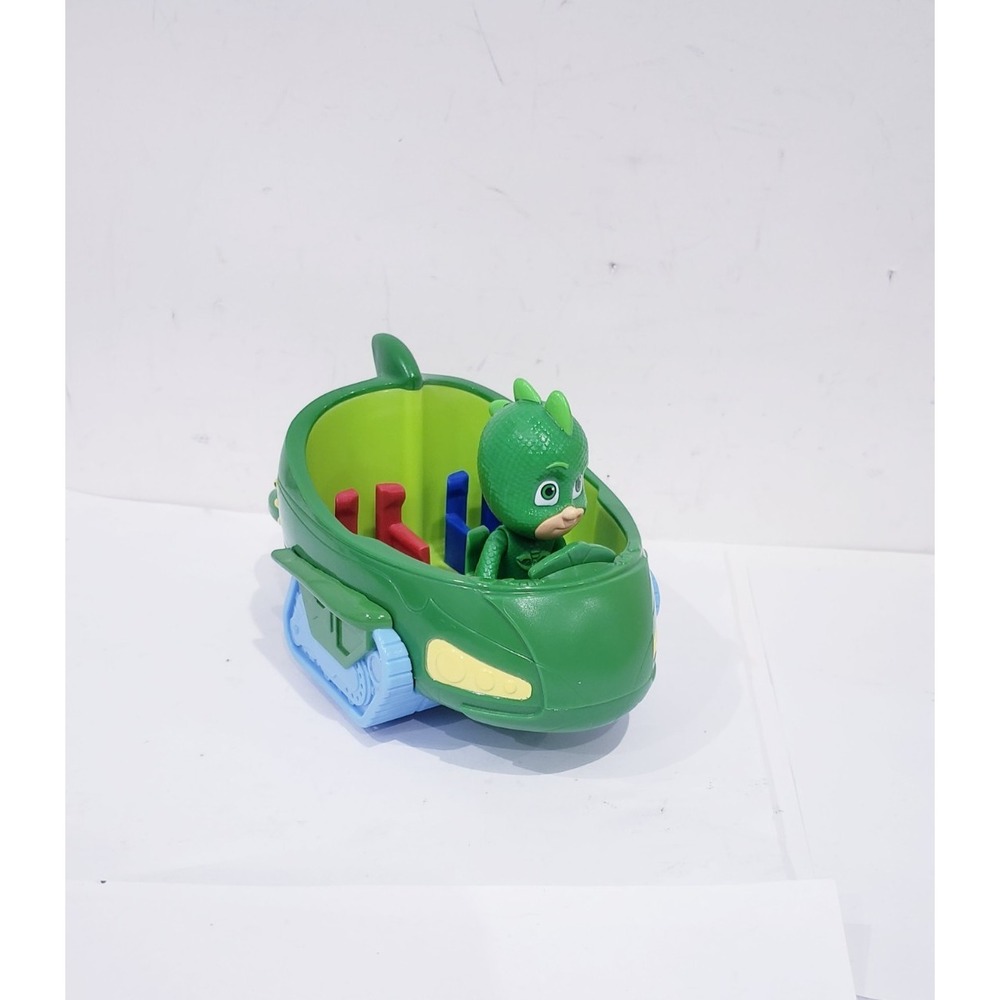 PJ Masks Gekko Action Figure And Mobile Vehicle Lot Just Play Frog Box